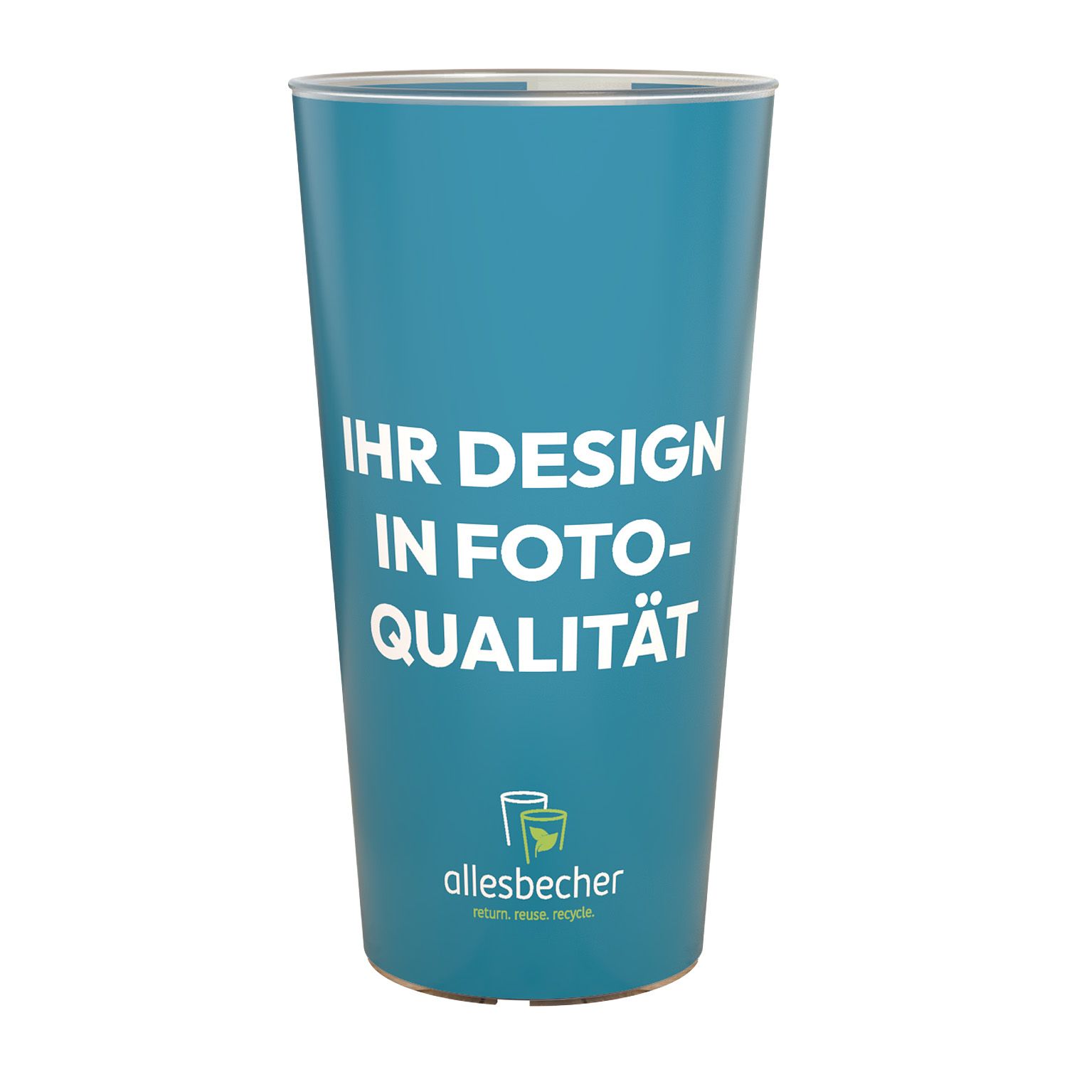 Individuell bedruckter Becher